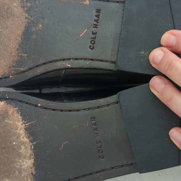 Cole Haan Pinch Shawl Bow II black leather loafers, shoes, CO2691, men's 9.5 D - Picture 9 of 12